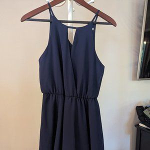 Size Small Navy Blue Mini Dress-- NWT